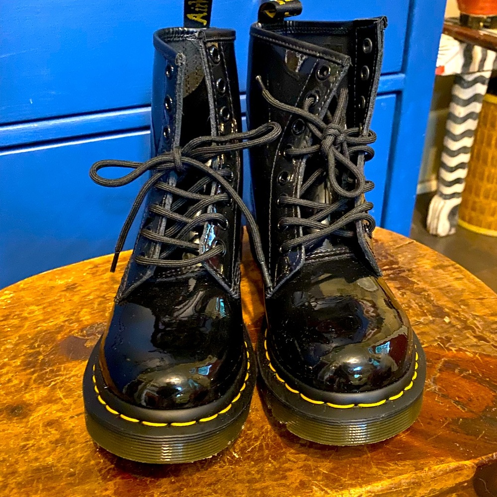 Dr. Martens Patent Leather Boots